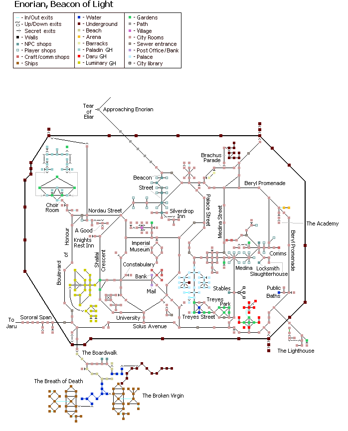 Enorian map (Flernith) (4018 views)